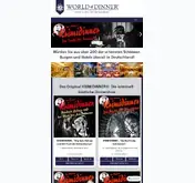 Kleine Seitenvorschau von worldofdinner.de