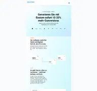Kleine Seitenvorschau von exatom.io