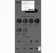 Kleine Seitenvorschau von felgen-online.de