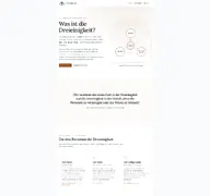 Kleine Seitenvorschau von dreieinigkeit.de