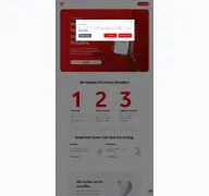 Kleine Seitenvorschau von vodafone-versicherung.de