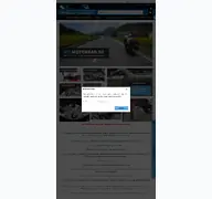 Kleine Seitenvorschau von mv-motorrad.de
