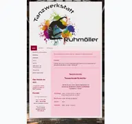 Kleine Seitenvorschau von tanzwerkstatt-ruhmoeller.de