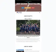 Kleine Seitenvorschau von psv-bonn-triathlon.de