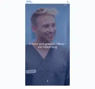 Kleine Seitenvorschau von xn--zahnrzte-prllage-ynb35b.de