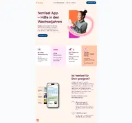 Kleine Seitenvorschau von femfeel.de
