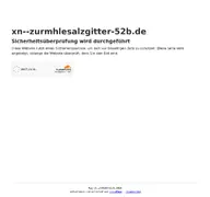 Kleine Seitenvorschau von xn--zurmhlesalzgitter-52b.de