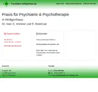 Kleine Seitenvorschau von psychiatrie-heiligenhaus.de