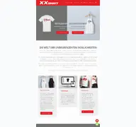 Kleine Seitenvorschau von xxshirt.de