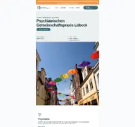 Kleine Seitenvorschau von psychluebeck.de