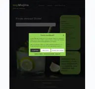 Kleine Seitenvorschau von mymojito.de