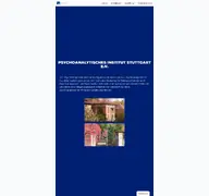 Kleine Seitenvorschau von psychoanalysestgt.de