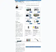 Kleine Seitenvorschau von myvolt.de