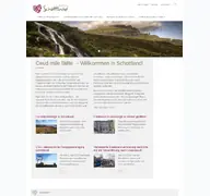 Kleine Seitenvorschau von schottlandinfos.de