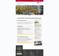 Kleine Seitenvorschau von psychotherapie.uni-osnabrueck.de