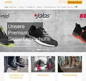 Kleine Seitenvorschau von junger-berufskleidung.de