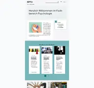 Kleine Seitenvorschau von psy.rptu.de