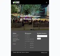 Kleine Seitenvorschau von waldsee-ansbach.de