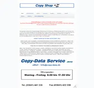 Kleine Seitenvorschau von copy-data.de