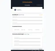 Kleine Seitenvorschau von uptime.lemniscus.de