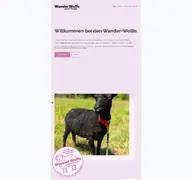 Kleine Seitenvorschau von wanderwollis.de
