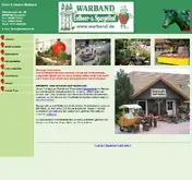Kleine Seitenvorschau von warband.de