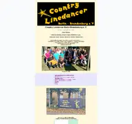 Kleine Seitenvorschau von country-linedancer.de