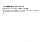 Kleine Seitenvorschau von rcwarshipcombat.com