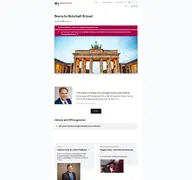 Kleine Seitenvorschau von bruessel.diplo.de