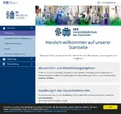 Kleine Seitenvorschau von publish.uniklinikum-saarland.de