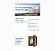 Kleine Seitenvorschau von ideal-fensterbau.de