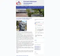 Kleine Seitenvorschau von adenauer-bonn.de