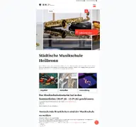 Kleine Seitenvorschau von musikschule.heilbronn.de