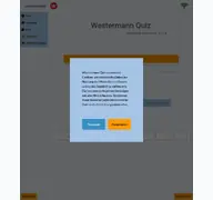 Kleine Seitenvorschau von quiz.westermann.de