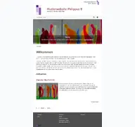 Kleine Seitenvorschau von demo.musterwebsite-evangelisch.de