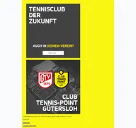 Kleine Seitenvorschau von club-tennis-point.de