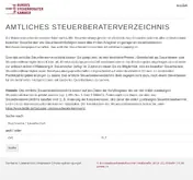 Kleine Seitenvorschau von steuerberaterverzeichnis.berufs-org.de