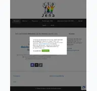 Kleine Seitenvorschau von csd-jena.de