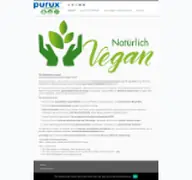Kleine Seitenvorschau von puruxvegan.de