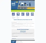 Kleine Seitenvorschau von ovg-son.de