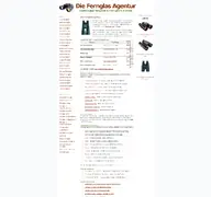 Kleine Seitenvorschau von fernglasagentur.de