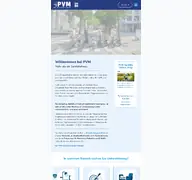Kleine Seitenvorschau von pvm-med.de