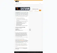 Kleine Seitenvorschau von pvn.saturn.de