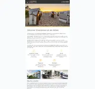 Kleine Seitenvorschau von strandresidenz-duenenperle.de