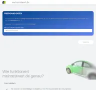 Kleine Seitenvorschau von meinrestwert.de