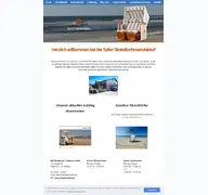 Kleine Seitenvorschau von meinstrandkorb.de