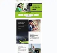 Kleine Seitenvorschau von inexio.net
