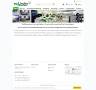 Kleine Seitenvorschau von eplinder.de