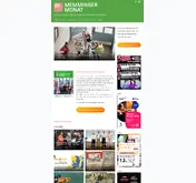 Kleine Seitenvorschau von memminger-monat.de