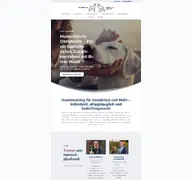 Kleine Seitenvorschau von menschplushund.de